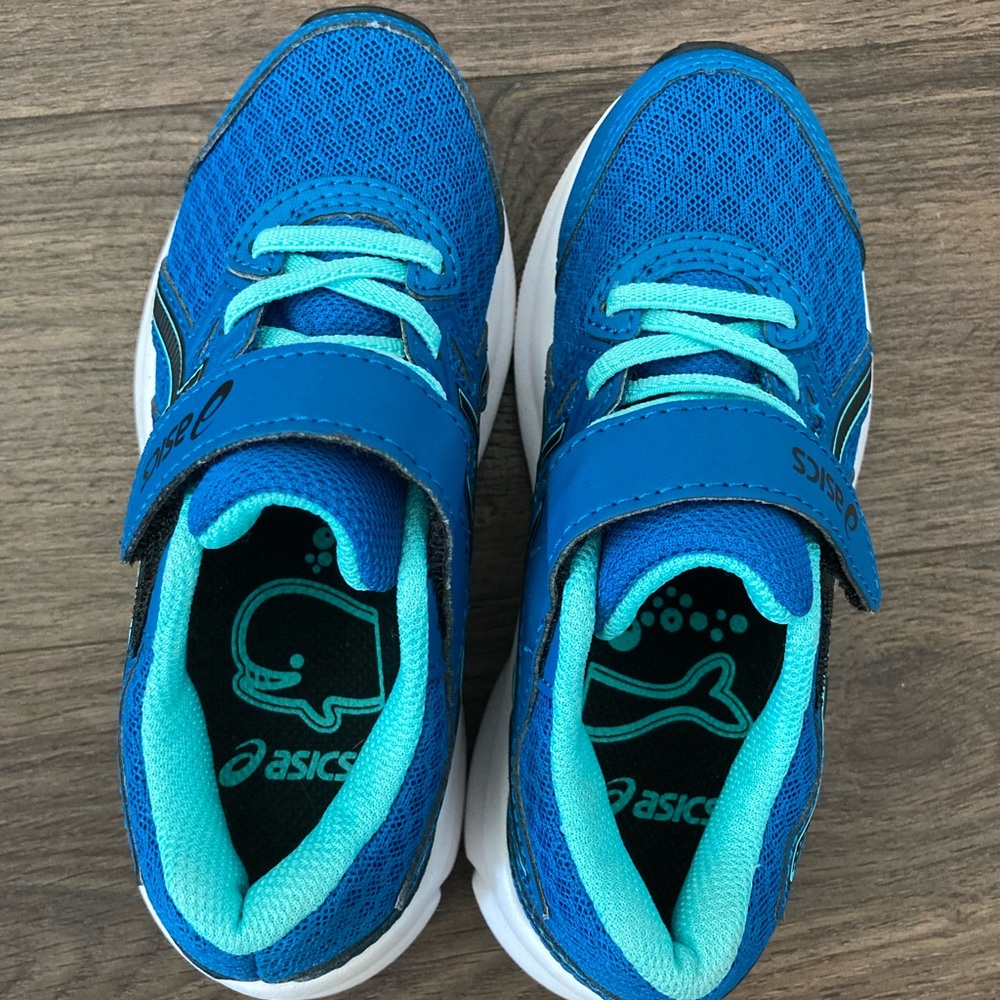 ASICS Kids' Sneakers in Blue and Teal